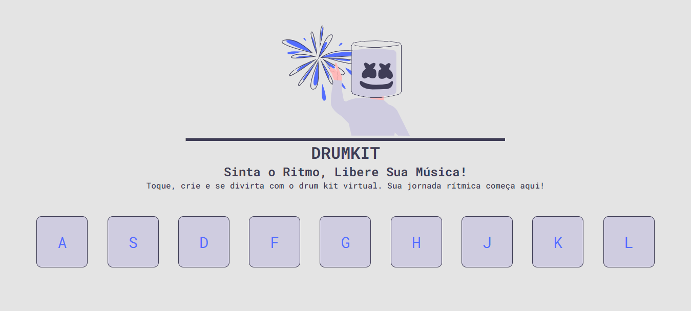 Projeto dia 1: DRUMKIT